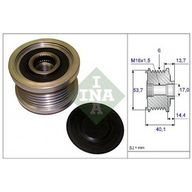 Resim Alternatör Kasnağı Cruze Astra J İnsignia 
