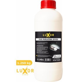 Resim Luxor Kimya Far Parlatma Sıvısı 1.250 KG 