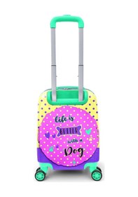 Resim Coral High Kids Sevimli Köpek Desenli Çocuk Valizi 16771 