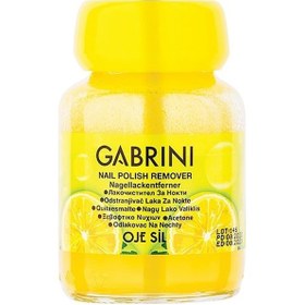 Resim Gabrini Cam Şişe Aseton Limon 75 ML 
