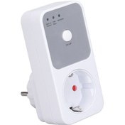 Resim Dianziye 230v Avrupa Standartı Pc Malzemeli 175-260v Akıllı Voltaj Koruyucu, Buzdolabı Ve Ev Aletlerini 5-6 Dakika Gecikmeli Korumak İçin Güvenilir Prizi 