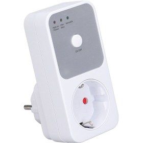 Resim Dianziye 230v Avrupa Standartı Pc Malzemeli 175-260v Akıllı Voltaj Koruyucu, Buzdolabı Ve Ev Aletlerini 5-6 Dakika Gecikmeli Korumak İçin Güvenilir Prizi 