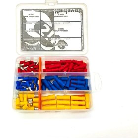 Resim Site Hırdavat Erkek ve Dişi Mermi Başlı Ek Terminal Seti, Hesaplı Paket 90 Parça 