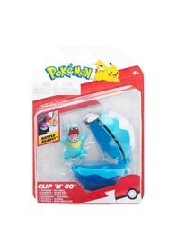 Resim Pokemon Clip 'n' Go Asorti Serı 3 Totodıle + Dıve Ball 