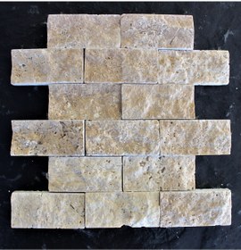 Resim MYM Mermer Yapı Market Tasarım Klasik Traverten Patlatma Taş 