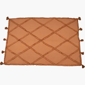 Resim Keten Desenli Terracotta Pike 