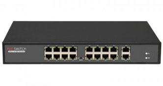 Resim 10/100M 18 port PoE Switch 