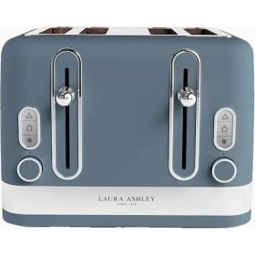Resim Laura Ashley Sage Leaf 4 Dilim Ekmek Kızartma Makinesi 2300W 