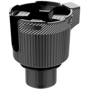 Resim Araba Bardak Tutucu Genişletici Kahve İçecek Şişe Tutucu Genişletici Adaptör Büyük Şişeler İçin Kupalar 3.0-4.4in 