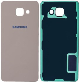 Resim Senalstore Samsung Galaxy A5 2016 Sm-a510 Arka Kapak Pil Kapağı - Gold 