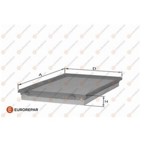 Resim Eurorepar 1682266480 Hava Filtresi 17801-02080 