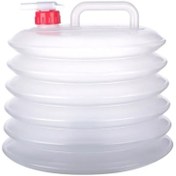 Resim shopwave Musluklu Katlanır Su Bidonu -Su Kovası - Kamp Bidonu 10 LT (5047) 