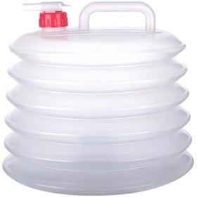 Resim shopwave Musluklu Katlanır Su Bidonu -Su Kovası - Kamp Bidonu 10 LT (5047) 