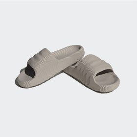 Resim adidas Adilette 22 Unisex Bej Terlik Düz Hq4670 Bej 