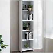 Resim 6 Raflı Dekoratif Kitaplık Beyaz Kitaplık Ofis Kitaplığı Dola... 