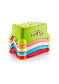 Resim Çocuk Basamağı - Tabure Çocuk Boy Uzatma Sandalyesi - Cm510 Çok Renkli 