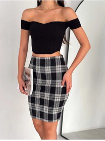 Resim 02Lady Fashion kadın kalem etek 