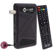 Resim Magbox Natural Plus Tkgsli + USB Mini Full HD Uydu Alıcısı 