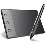 Resim Vkemall Huion H420 Profesyonel Çizim Tableti - 4000lpı Çözünürlük, 2048 Seviye Basınç Hassasiyeti, 3 Programlanabilir Tuş 