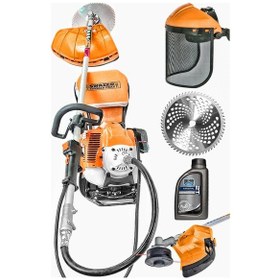 Resim Swazer BC5200 Benzinli Sırt Tipi Benzinli Motorlu Tırpan 