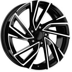 Resim EMR-DY727-01 7.5x17" -5x112 ET40 57.1 Black Diamond Jant (4 Adet) 