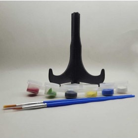 Resim DESTİNA Destina Ahşap Uçan Kuş Mandala Boyama Seti 24cmx24cm 