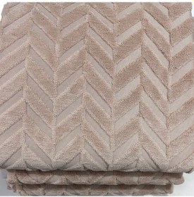 Resim Kaymaz Tabanlı Well Soft Koltuk & Çekyat Örtüsü 170 215 Cm Zigzag Desen Kamel Rengi CAMEL 