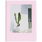 Resim Fujifilm Instax Mini Film Uyumlu Pembe Mıknatıslı Fotoğraf Çerçevesi 