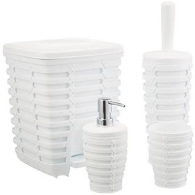 Resim 5 Li Banyo Seti, Beyaz Diğer 