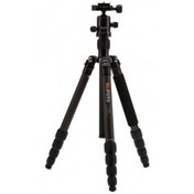 Resim Mefoto C1350Q1K Roadtrip Carbon Fiber Travel Tripod Kit(Black) Mefoto