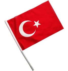 Resim Bayrak 30X45 Sopalı Bez 