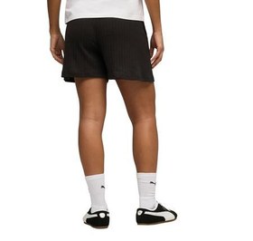 Resim Puma Her High-Waist Shorts Kadın Şort Ve Kapri Siyah 