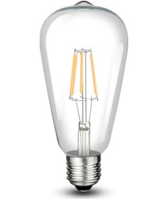 Resim Cata Ct-4353 Edison Led Ampul 8w E27 Duy Günışığı 3200k Rustik Filament 