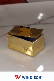 Resim Windisch Tezgah Üstü 6,5 cm Pamukluk Gold Star Lıght Square 1 Swarovskı İşlemeli 