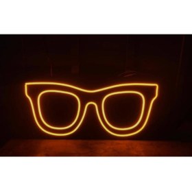 Resim Neon Ebru Neon Led Gözlük Gece Lambası 