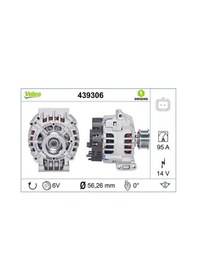 Resim Renault Megane 1995-2004 Arası 2.0 16v Valeo Marka Alternatör 