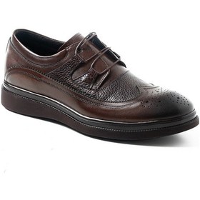 Resim Oxford Klasik Erkek Ka-c4604 John May Tekstıl Casual Ayakkabı Kahve Brnıs+kahve Flooter Kahverengi 