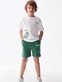 Resim Nk Kids Erkek Çocuk Elips Tshirt-13962-beyaz Beyaz 