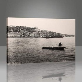 Resim Arty Tablo Tophane Ve Salıpazarı, 1890 Tablo Amz-Ist108-X 50X35 