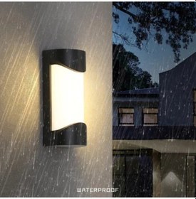 Resim Radar Sensörlü Karanlıkta Hareket Gördükçe Yanar Elektrikle Çalışır 24 Watt 3000k Günışığı Led Aplik Gün Işığı - Sarı 