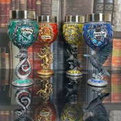 Resim WB Onaylı Harry Potter Film Serisi Gryffindor, Ravenclaw, Hufflepuff, Slytherin Heykelleri Ev Dekoru Masa Süsleri - Doğum Günü, Noel, Cadılar Bayramı ve Koleksiyon İçin Mükemmel Hediye 
