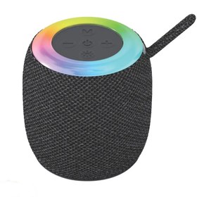 Resim Torima Gri D10 Taşınabilir Rgb Ledli Bluetooth Hoparlör Usb-fm Radyo 