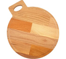 Resim 30X30 cm Kayın Ağacı Kesme Tahtası, Çok Yönlü ve Doğal Kullanım 