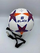 Resim BLACK Povit No: 5 Snow Sarkaç Topu Kafa Topu 32 Panel El Dikişli Çok Renkli 