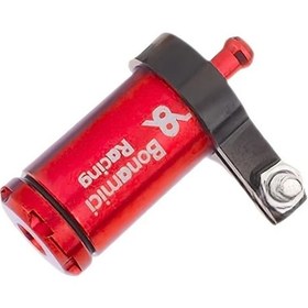 Resim Tongdashop Alüminyum Alaşım Motor Ve Scooter Mod Parçaları - Benzin Filtreleri, Yağ Fincanları, Kırmızı 