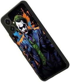 Resim Omix X5 ile Uyumlu Mat Siyah Kılıf, Joker Baskılı, Yumuşak Silikon, Şok Emici 