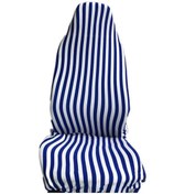 Resim ÇİZGİLİ ZEBRA SERVİS KILIFI MAVİ 