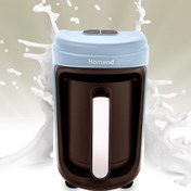 Resim Homend Vintage Pottoman Milk In 1875H Sütlü Türk Kahve Makinesi Mavi 