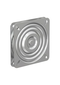 Resim Metal Döner Tv Tabure Altlığı Rulmanlı 160 160 20 Mm 0075-5451 