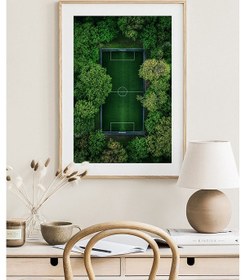 Resim Artavessa Tek Parça Çerçeve Görünümlü Mdf Tablo - TEKHAMMDF50 